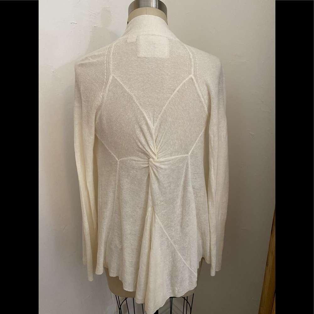 Anthropologie twist back cardigan. Brand new